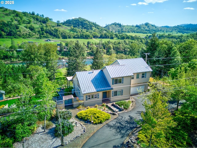 14115 N Bank Rd, Roseburg, OR 97470 - aerial view of property and surrounding area