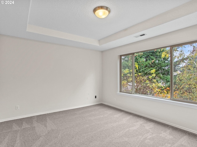 15771 SW Harvester Ln, Sherwood, OR 97140 - carpeted empty room featuring baseboards and a raised ceiling