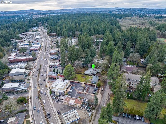 view of aerial view