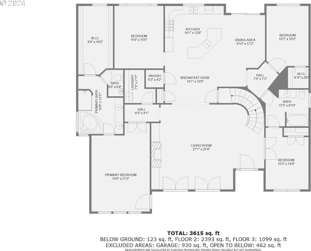 14815 SE Donley Ln, Happy Valley, OR 97086 - home floor plan
