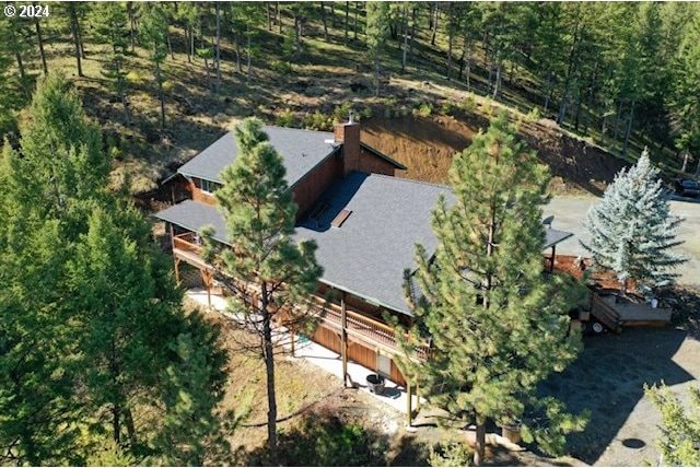 view of birds eye view of property