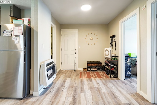 interior space featuring light hardwood / wood-style flooring