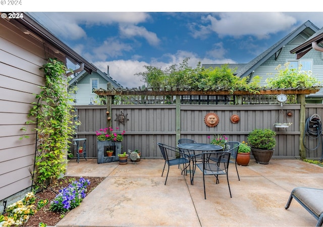 view of patio / terrace