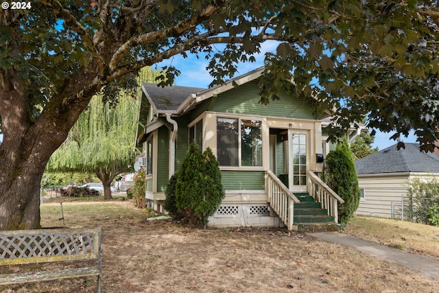 view of front of house