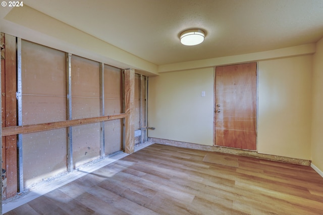 interior space featuring light hardwood / wood-style flooring