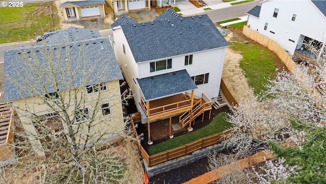 drone / aerial view