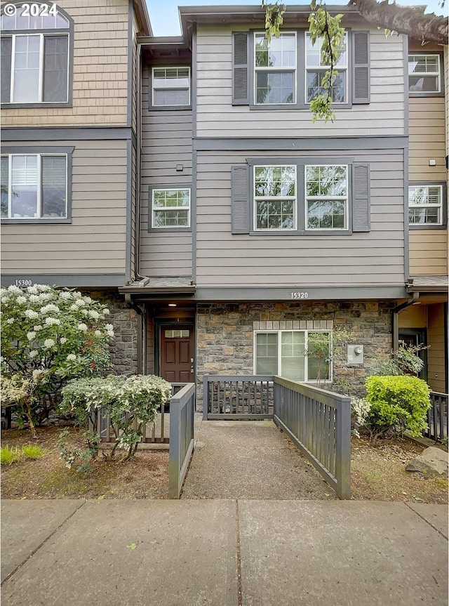 view of townhome / multi-family property