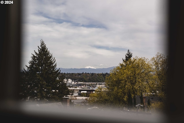 view of mountain view