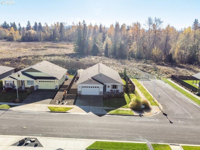 view of subject property