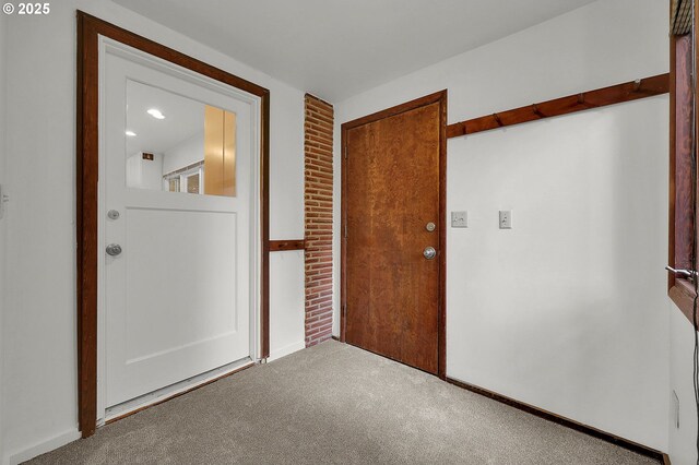 spacious closet featuring a baseboard radiator and carpet