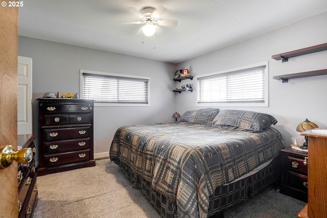 4837 Auburn Rd NE, Salem, OR 97301 - bedroom with carpet and ceiling fan