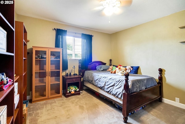 4837 Auburn Rd NE, Salem, OR 97301 - carpeted bedroom with ceiling fan