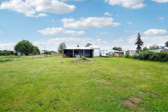 4837 Auburn Rd NE, Salem, OR 97301 - view of yard with a pole building and an outbuilding