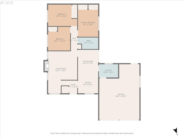 18495 SW Springfield St, Beaverton, OR 97078 - home floor plan