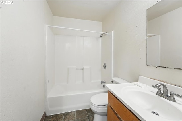 18495 SW Springfield St, Beaverton, OR 97078 - full bathroom featuring toilet, vanity, bathing tub / shower combination, and baseboards