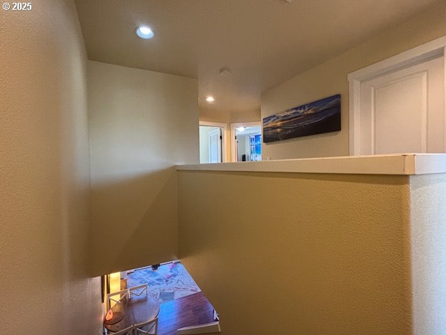 834 NW 3rd Ave, Canby, OR 97013 - staircase featuring recessed lighting