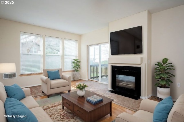 view of living room