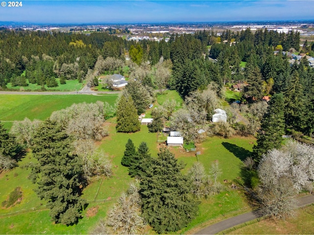 view of drone / aerial view