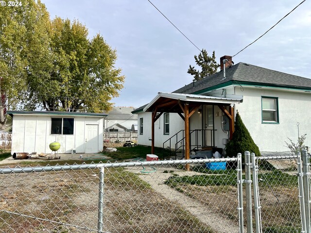 view of bungalow-style house