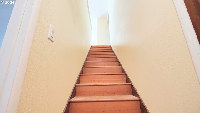 view of staircase