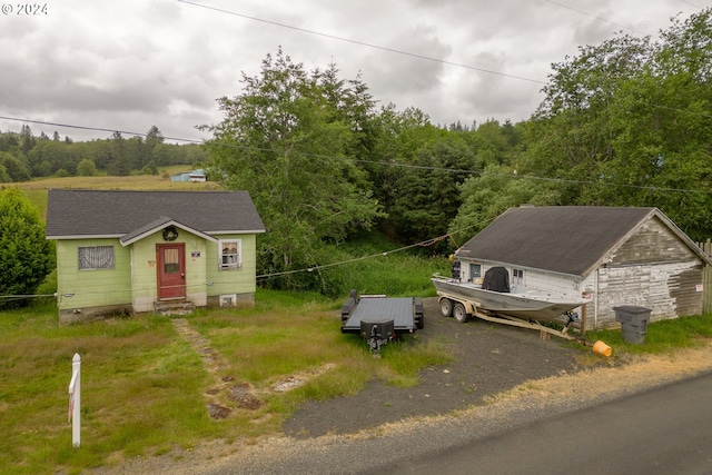 view of drone / aerial view