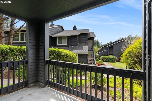 9480 SW 146th Ter Unit Q1, Beaverton, OR 97007 - balcony with stairs