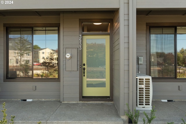 view of property entrance