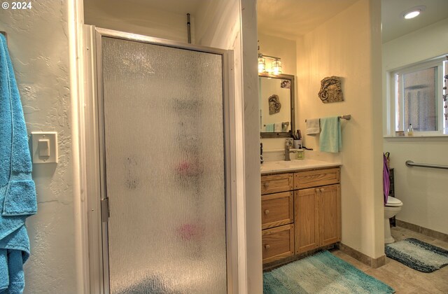 carpeted bedroom with ensuite bathroom, wood ceiling, ceiling fan, high vaulted ceiling, and beamed ceiling