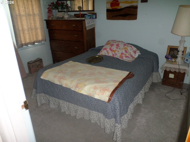 bedroom with carpet flooring