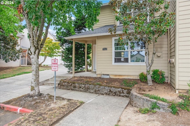 view of bungalow-style home