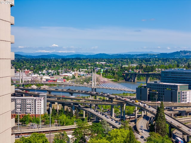 view of property's view of city