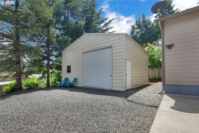 87973 Sherwood St, Veneta, OR 97487 - view of detached garage