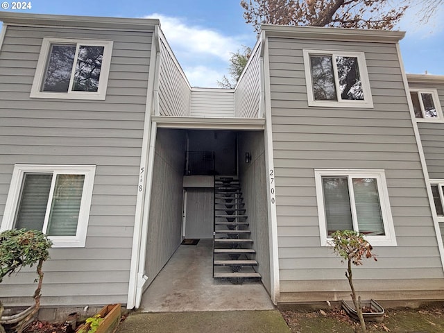 view of townhome / multi-family property