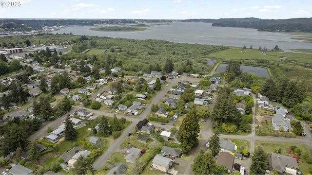 976 E St, Coos Bay, OR 97420 - view of property location featuring a large body of water and nearby suburban area