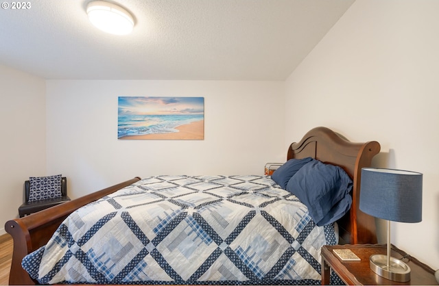 bedroom featuring wood-type flooring