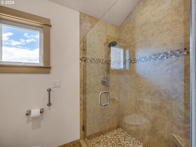 32227 Seascape Ln, Cannon Beach, OR 97110 - full bathroom featuring a shower stall and toilet