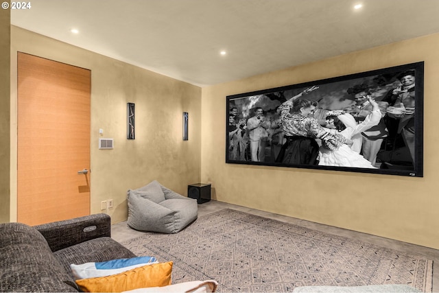 view of home theater