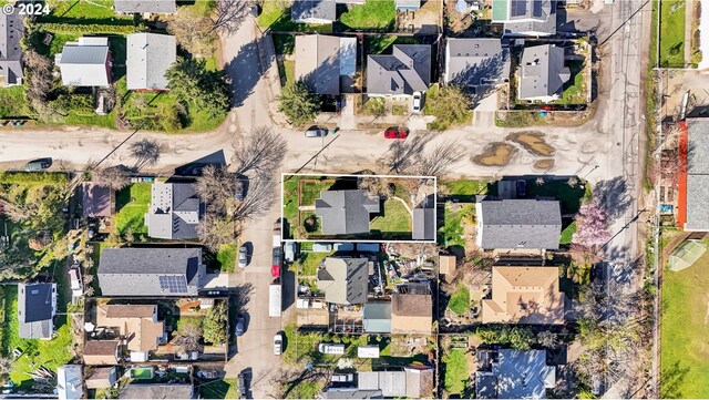 view of aerial view