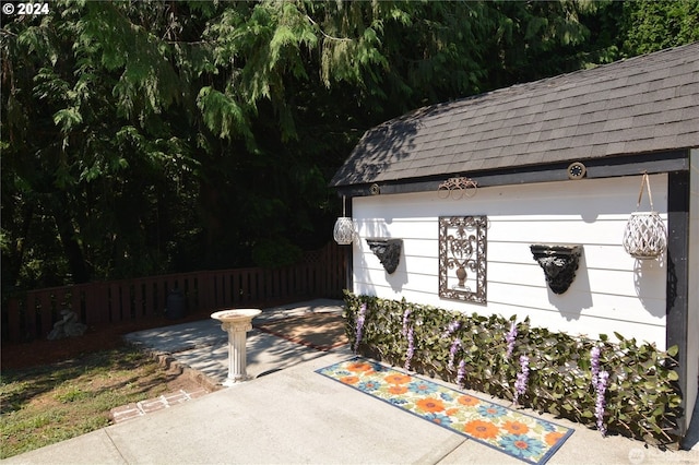 view of patio