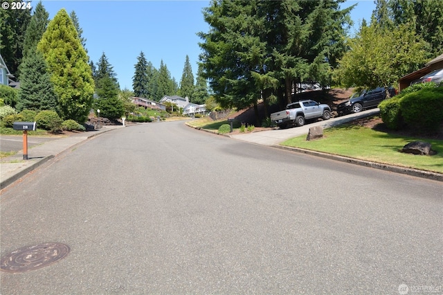 view of street