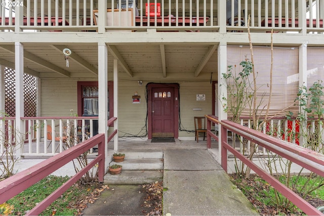 view of entrance to property