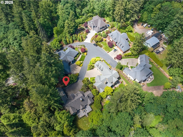 12320 NW Sargent Ln, Portland, OR 97231 - aerial view of property's location with nearby suburban area