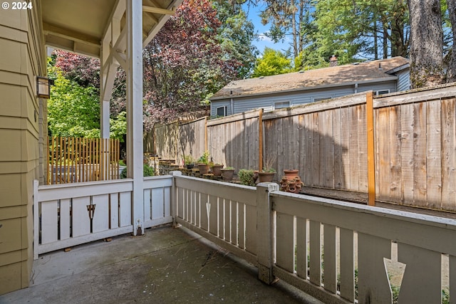 view of patio / terrace