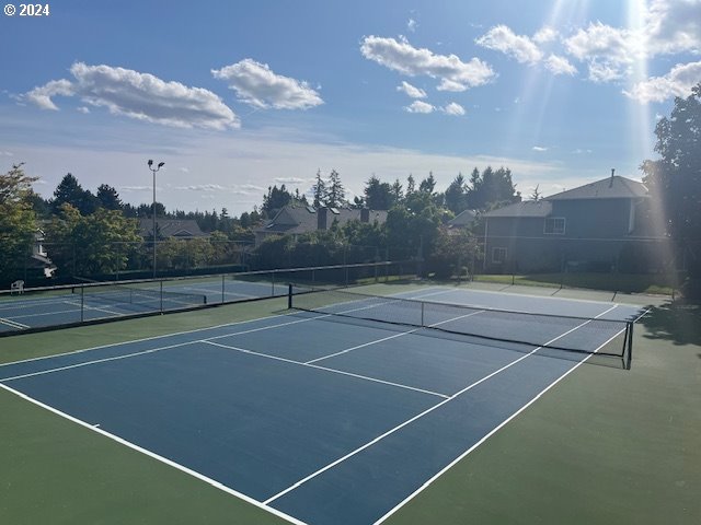 view of sport court