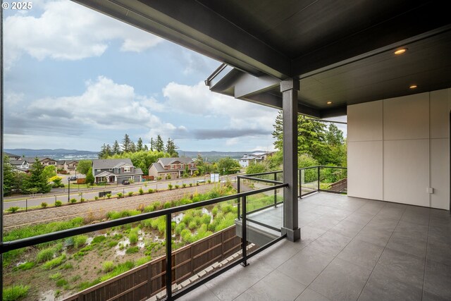 1669 NW Goodwin St, Camas, WA 98607 - balcony with a residential view and a mountain view