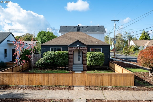 view of bungalow