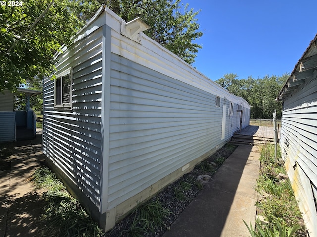 view of home's exterior