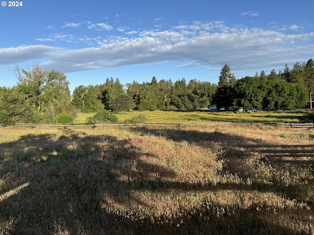 view of nature with a rural view and a wooded view