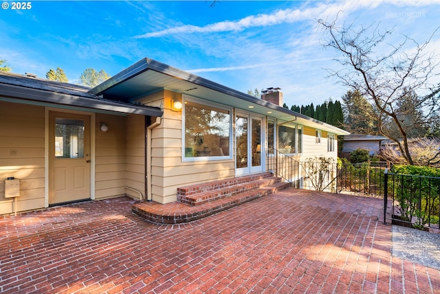 exterior space featuring a patio