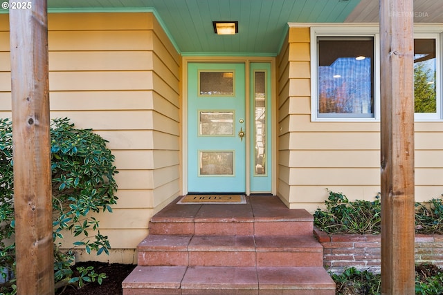 view of property entrance